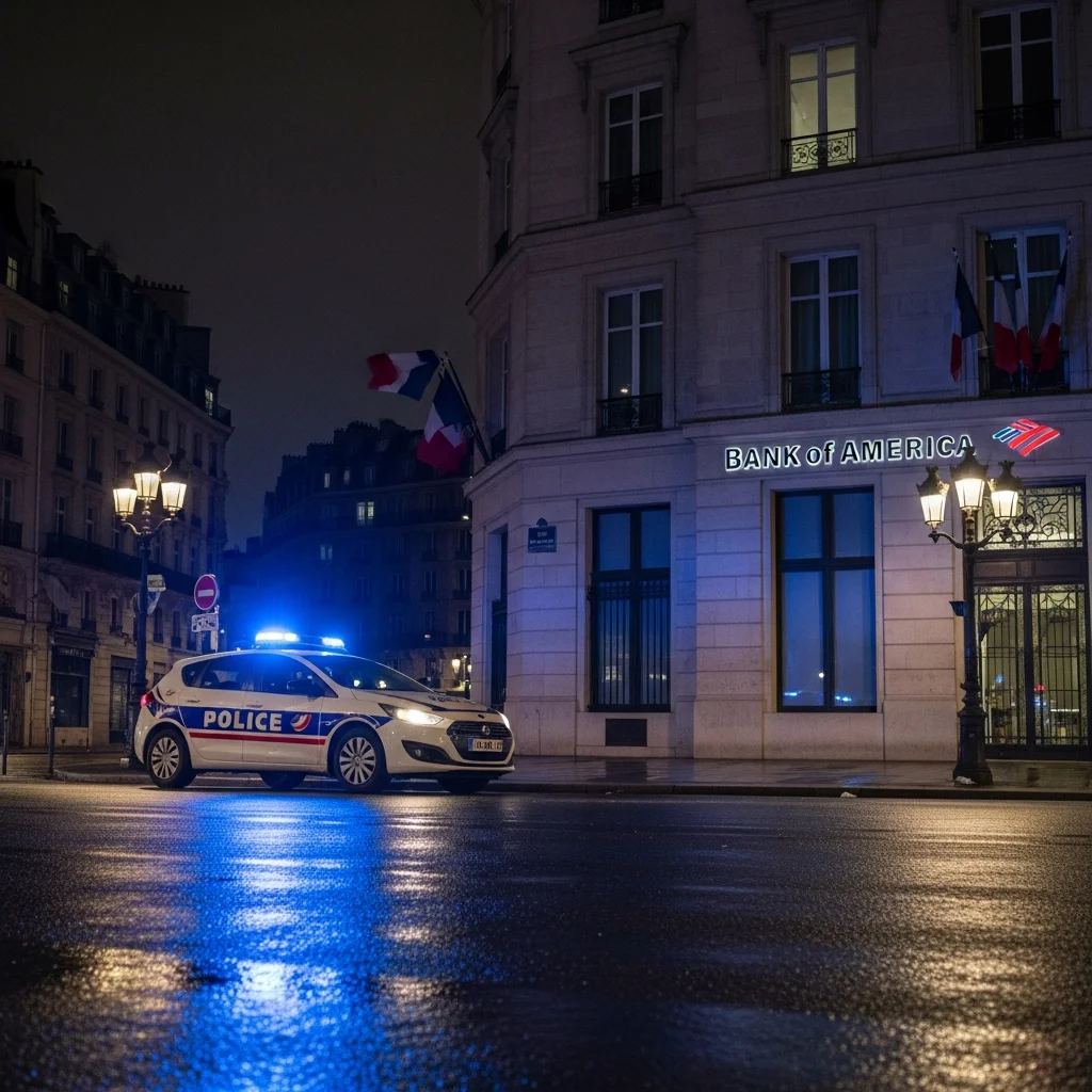 Aanslag met explosief verijdeld bij Bank of America in Parijs