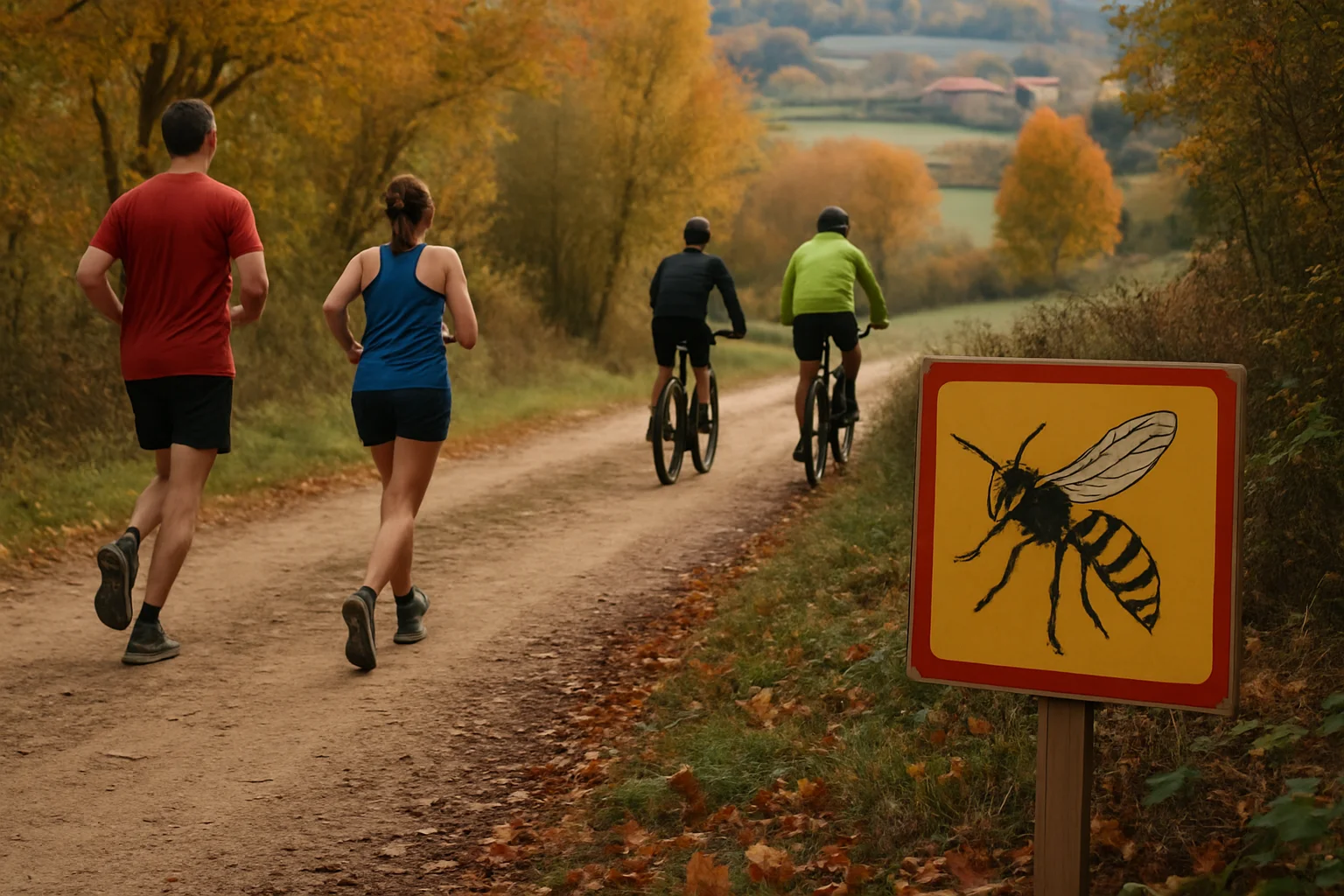 Meer aanvallen door frelons in het najaar: tientallen hardlopers en fietsers gestoken