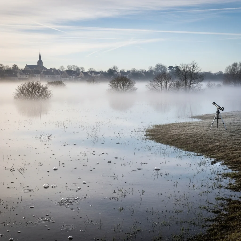 Het Marais poitevin toont zijn wilde wintergezicht en de Vendée viert sterren en seiche