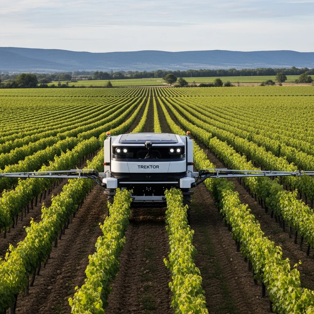 Eerste demonstratie autonome robottractor in Franse wijnbouw: wat verandert er concreet?