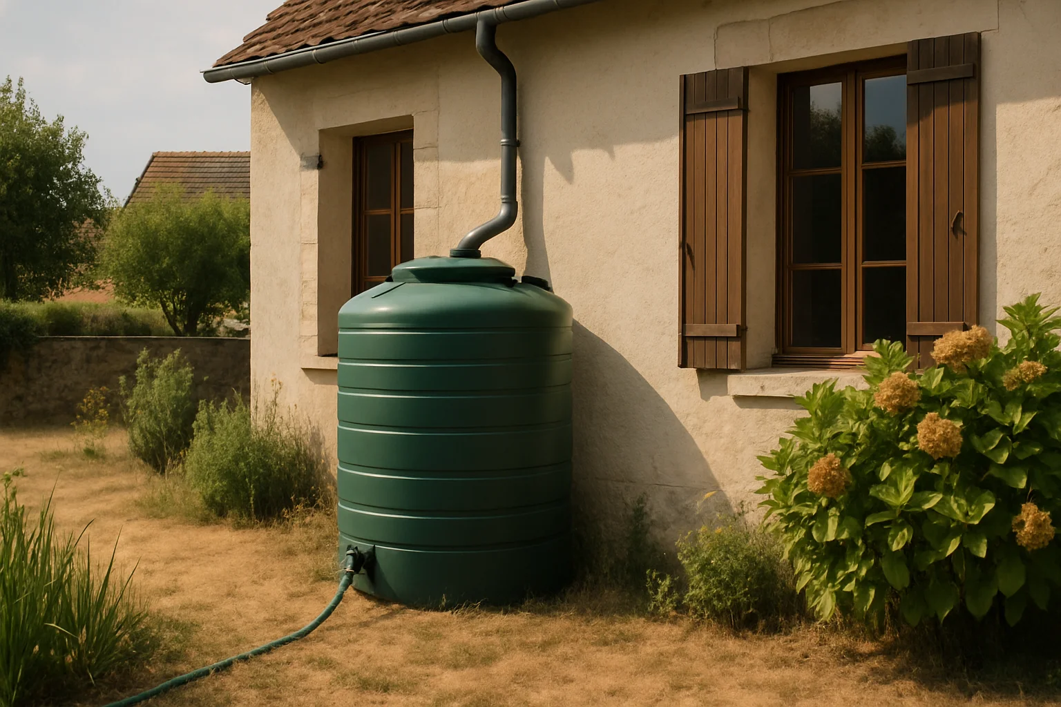 Meer belangstelling voor regenwateropvangsystemen in Île-de-France door droogte