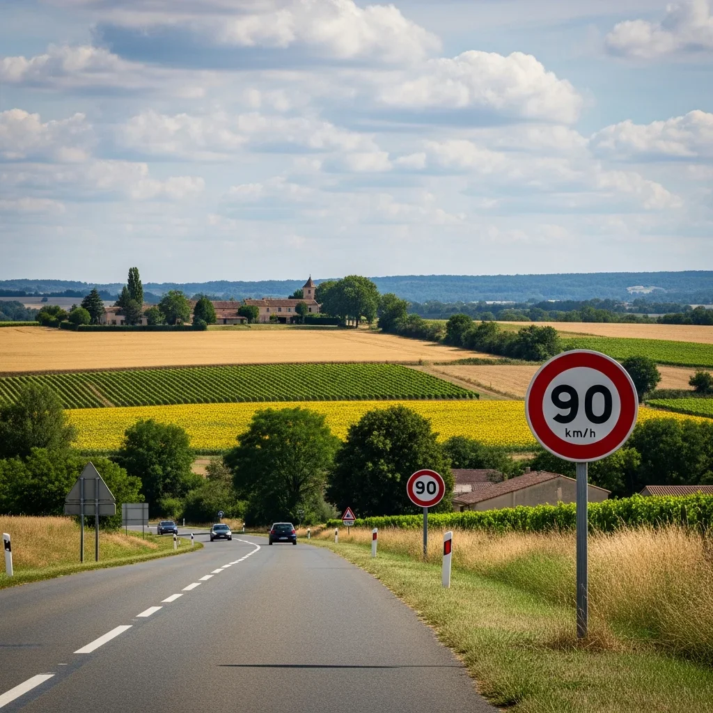 Snelheidslimiet in Gers terug naar 90 km/h vanaf 16 februari