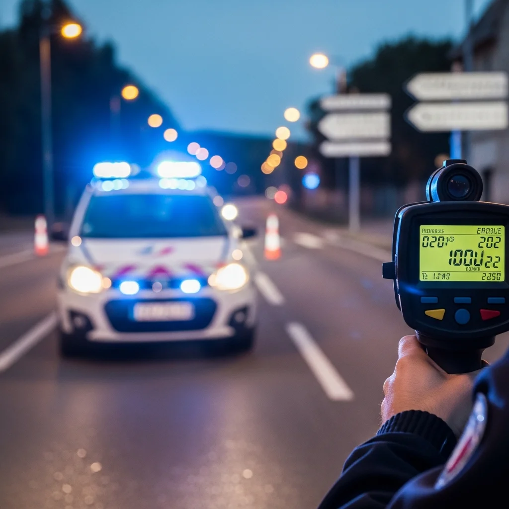 Automobilist zonder geldig rijbewijs rijdt 97 km/h te snel en onder invloed bij controle in Foix