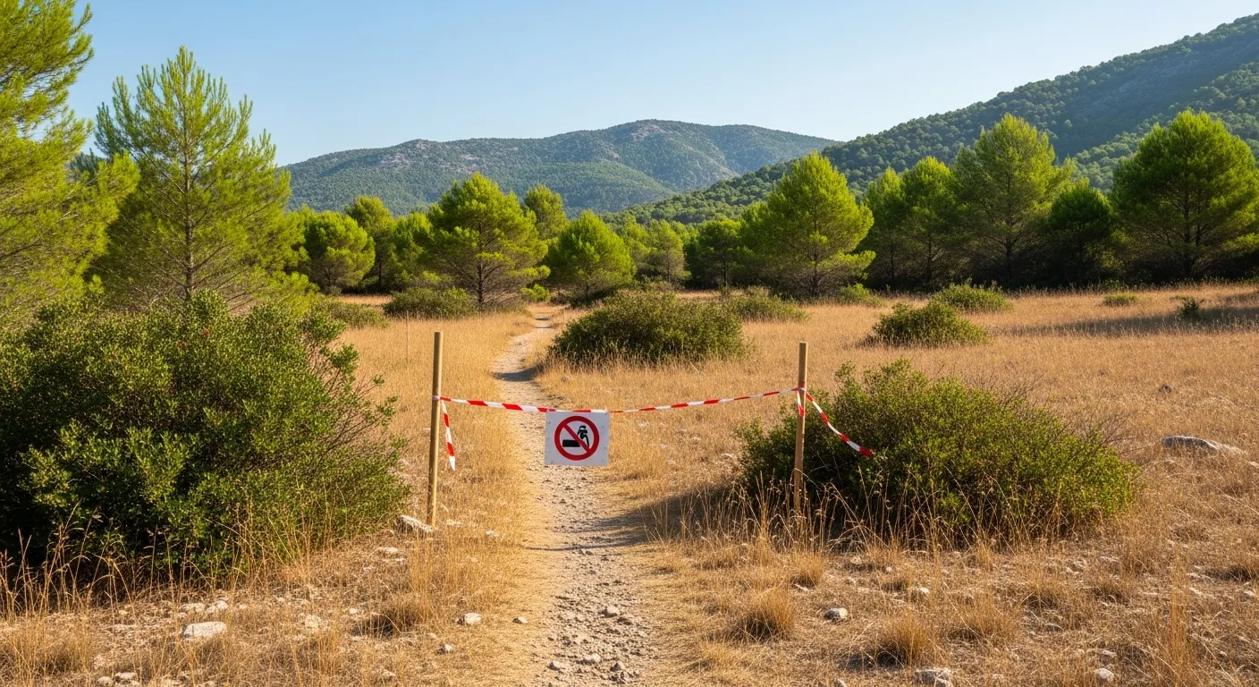 Toegang tot natuurgebieden in Var sterk beperkt door acuut brandgevaar