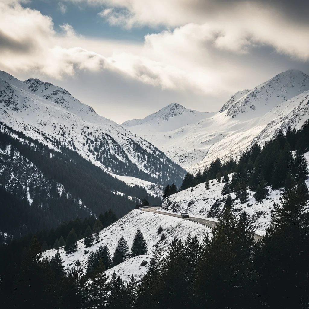 Sneeuwval verwacht in Ariège: extra controles en moeilijke wegen richting Andorra