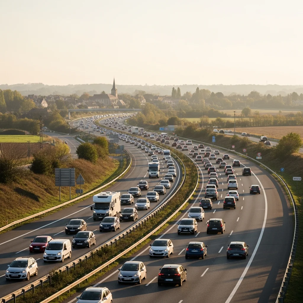 Verkeersdrukte verwacht rond Paasweekend op Franse wegen