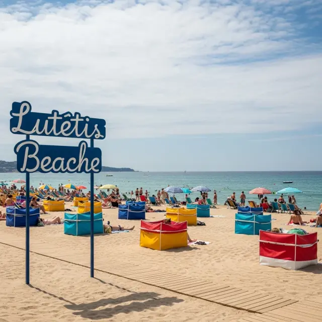 Strand Lutétia in Juan-les-Pins hervat toegang: prijzen verdubbeld na succesvolle zomer