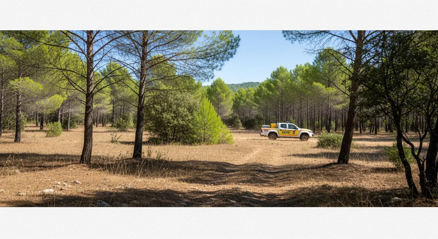 Vroege brandbewaking actief in de bossen van Roquebrune-sur-Argens vanwege verhoogd risico