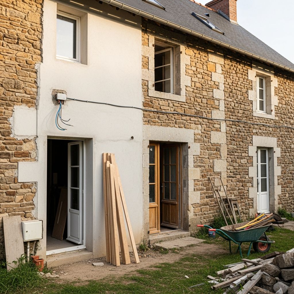 Waarom Fransen hun huis nooit helemaal af lijken te maken