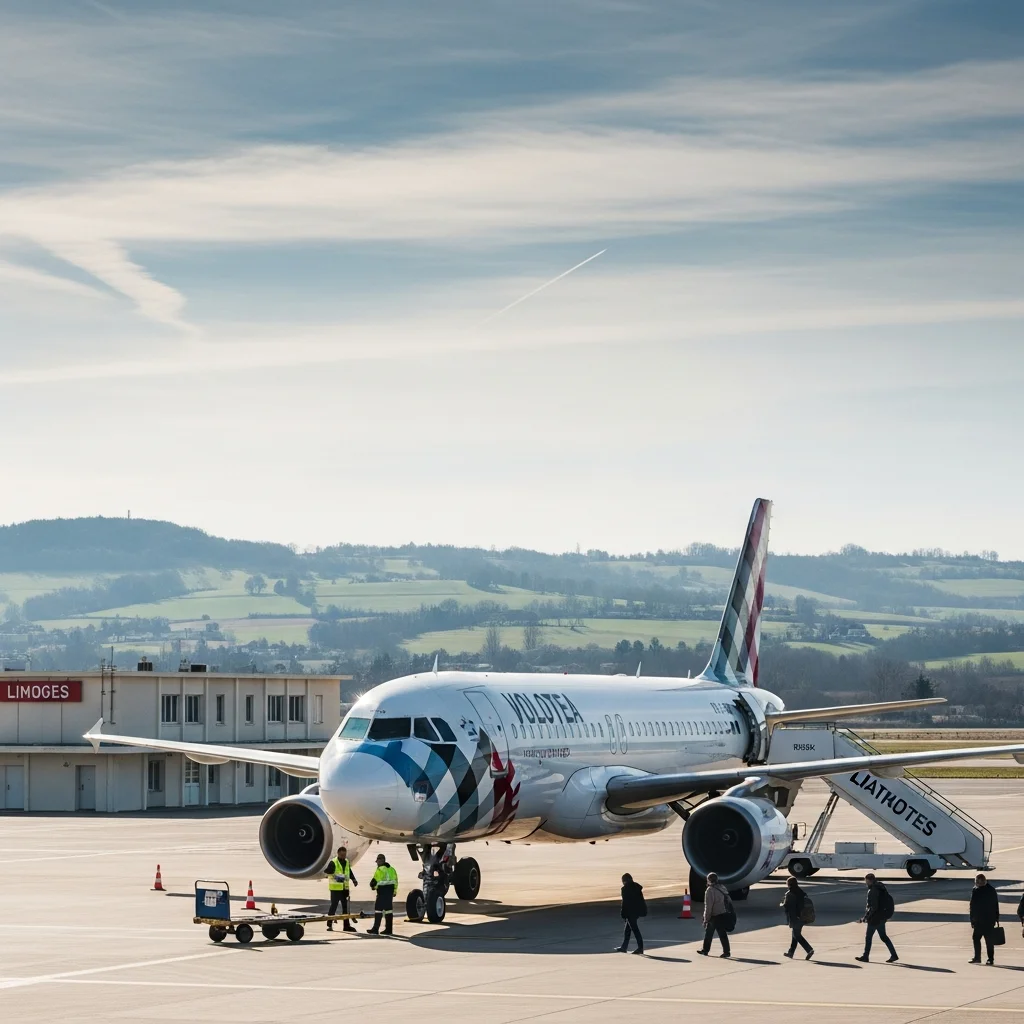 Lijnvluchten tussen Limoges en Parijs hervat vanaf half februari