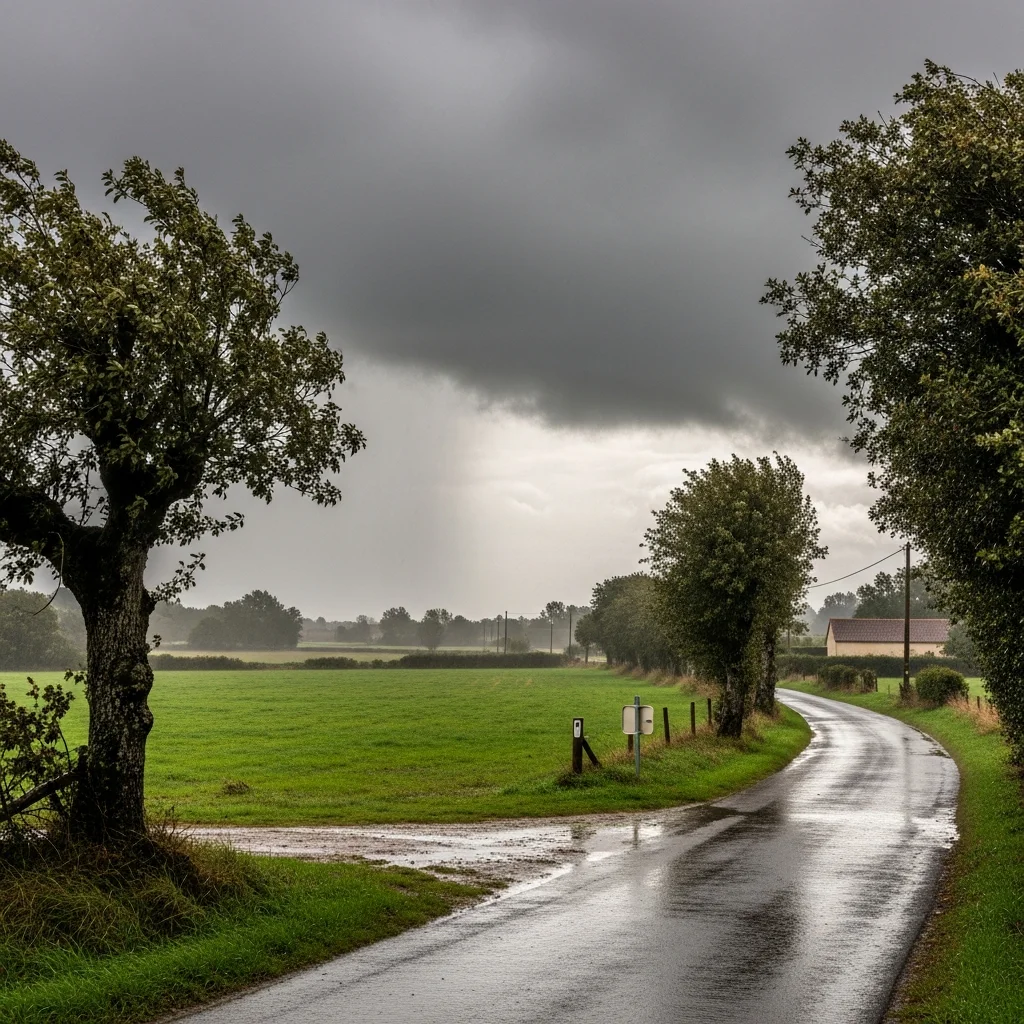 Landes en Pyrénées-Atlantiques tijdelijk op oranje waarschuwing voor zware regen en overstroming